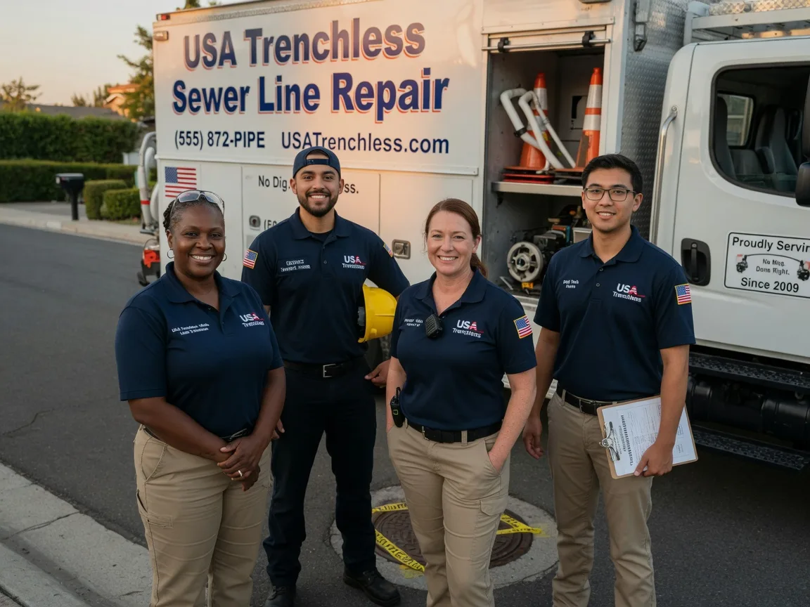 Sewer Line Repair company in Vincent, AL